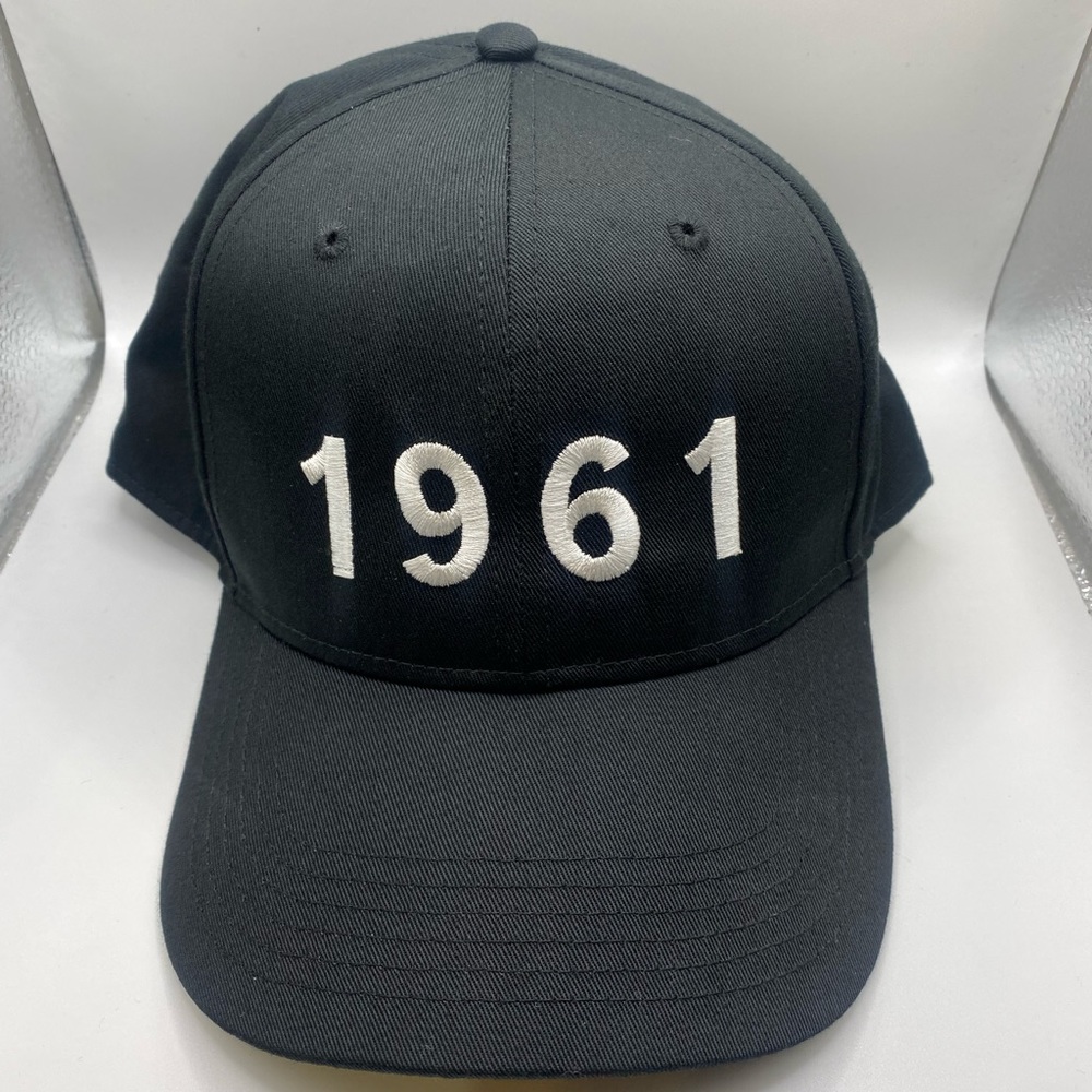 1961 Baseball Cap, Black Baseball Hat
